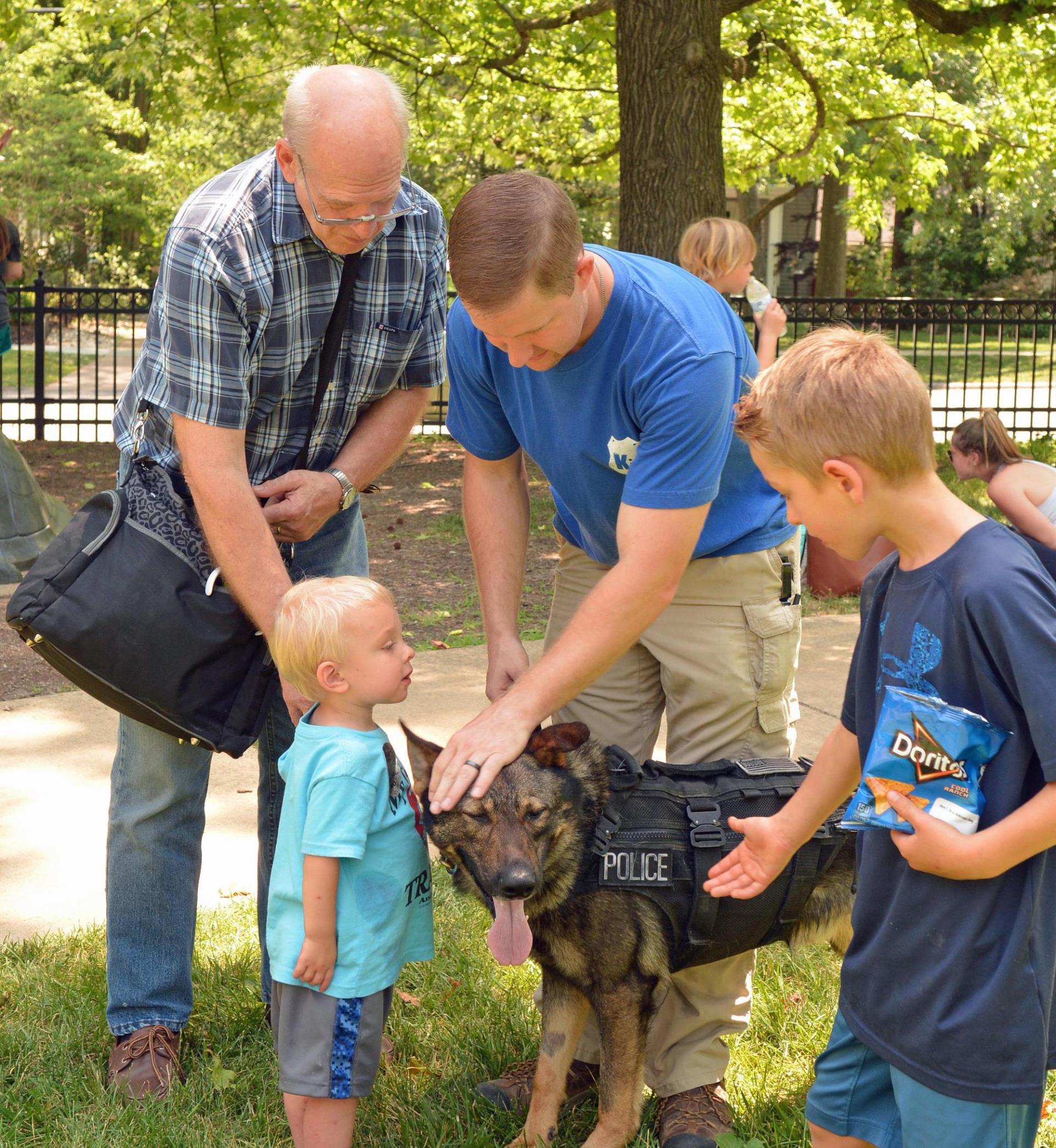 Police Officer with K-9